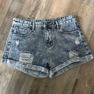 Jean shorts